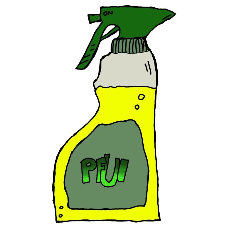 Sprühflasche Pfui