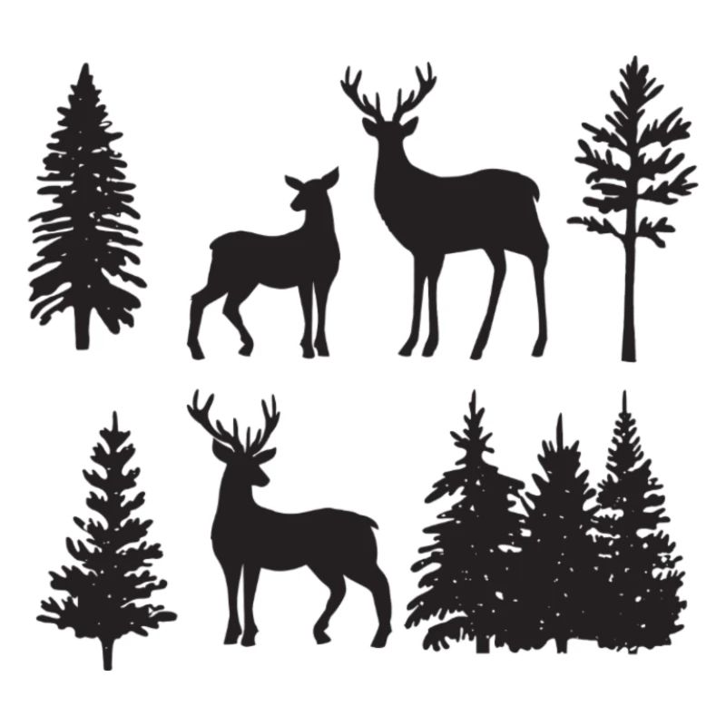 Weihnachtshirsche