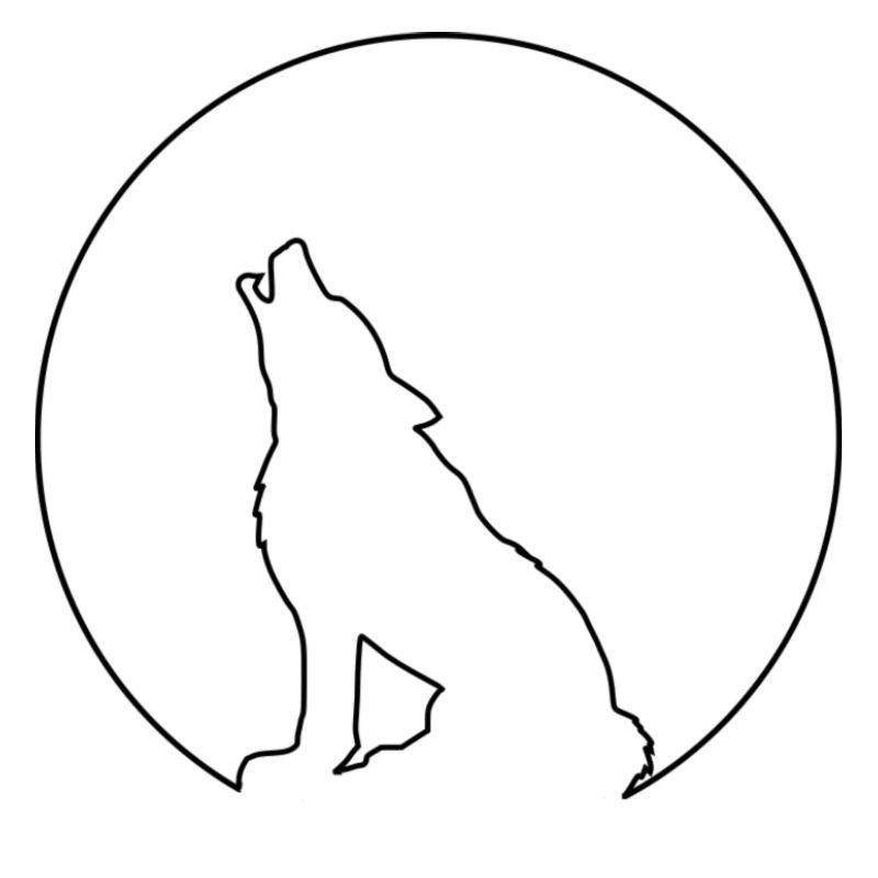 heulender Wolf