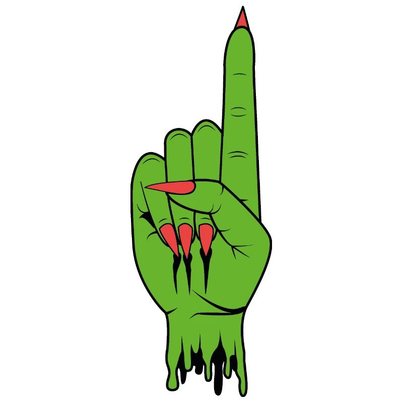 SpaceHoop - Green Hand