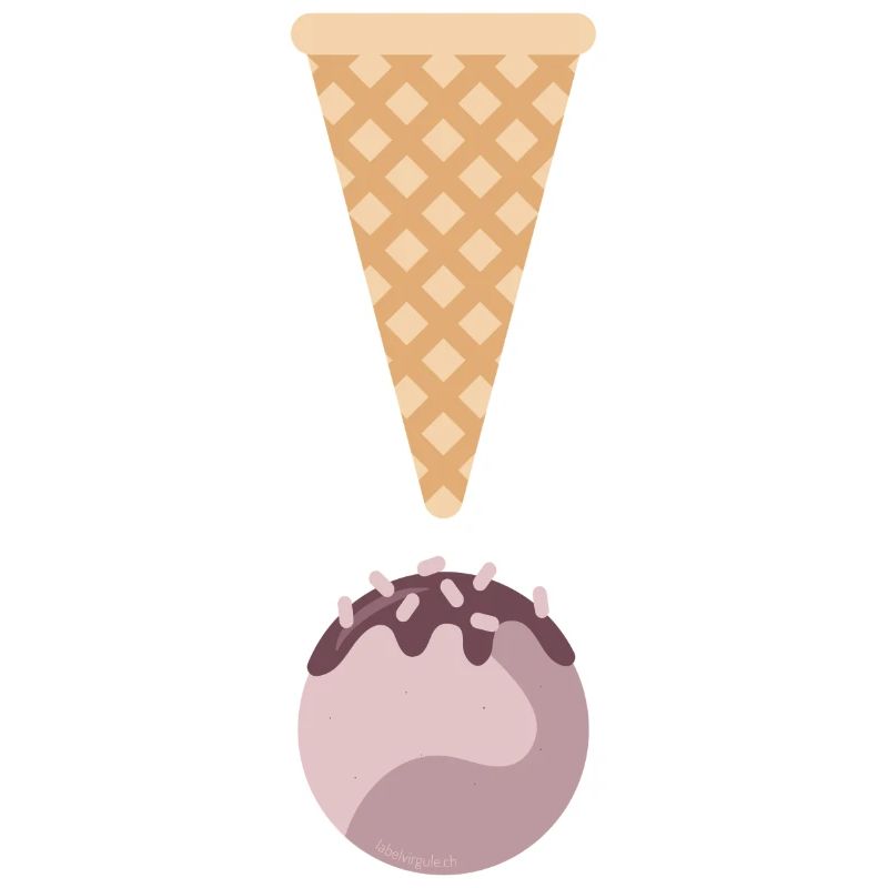 Une glace, un point c'est tout!