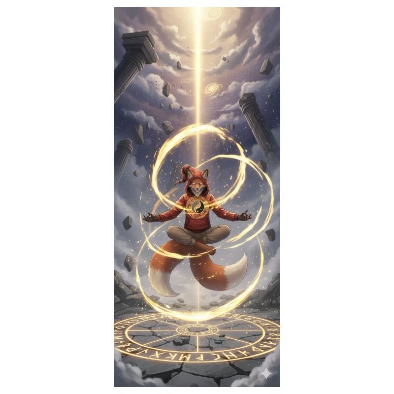 Glowing Rune Fox