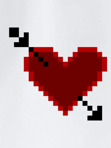 Herz Pixelart