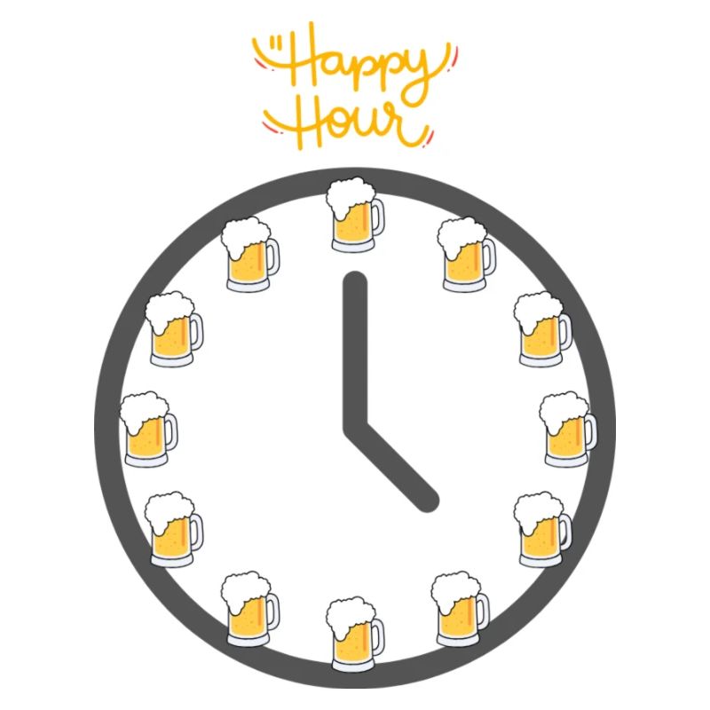 Bier, Happy Hour