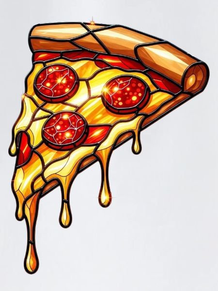 Pepperoni Pizza Traum: Glänzendes Käse-Wunder