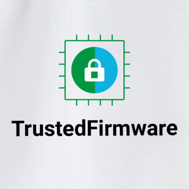 TrustedFirmware Logo verticle no org