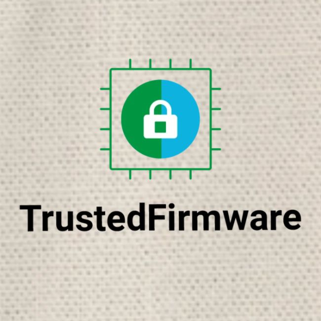 TrustedFirmware Logo verticle no org