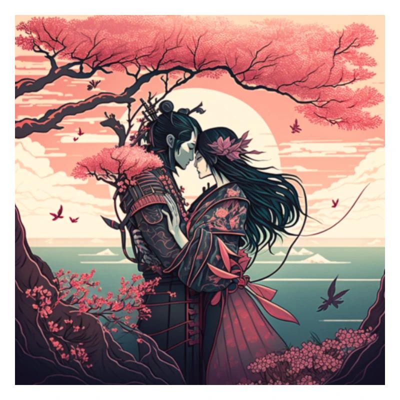 Samurai der Liebe - Künstlerisches Design mit Kirs