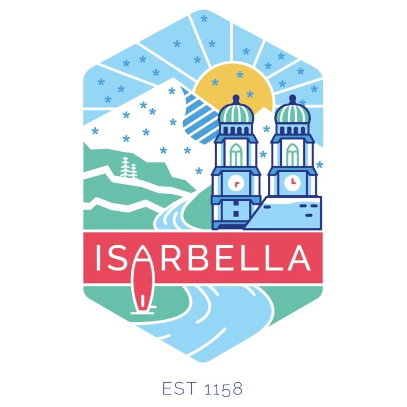 Isarbella im Winter