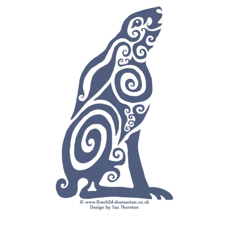 Spirit Animal - Woad Hare