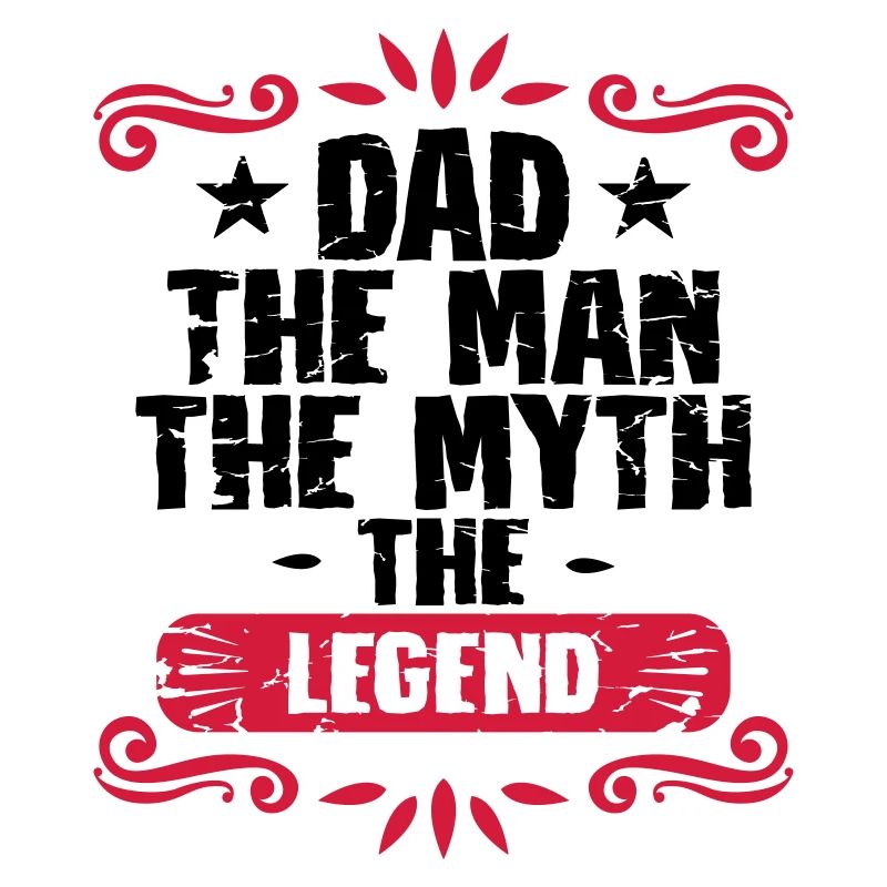Dad the man miyth legend vatertag