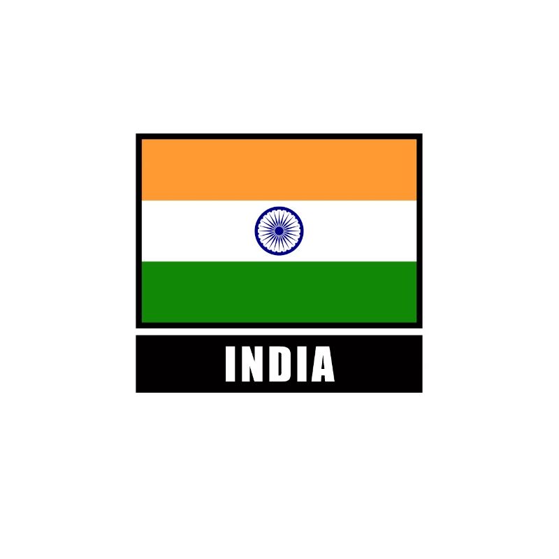 Inde Drapeau indien drapeau