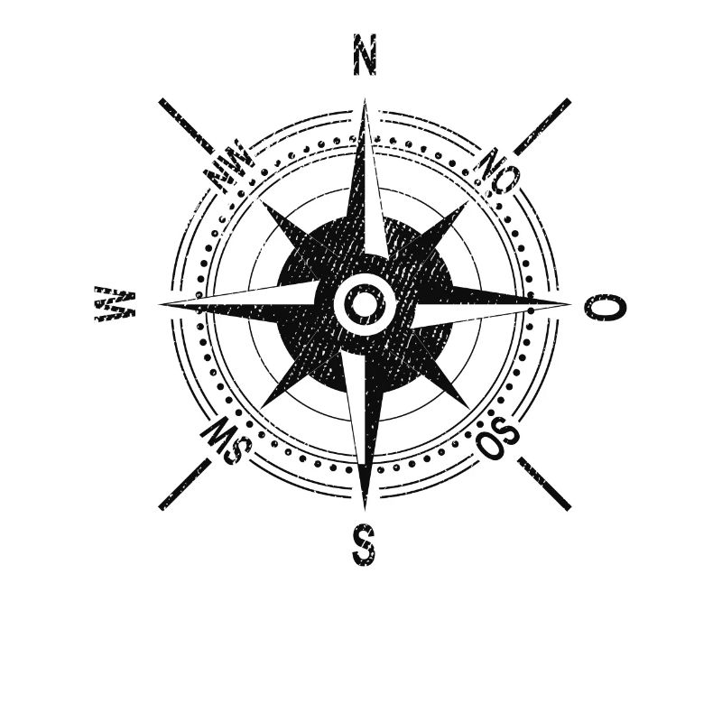 Compass rose compass