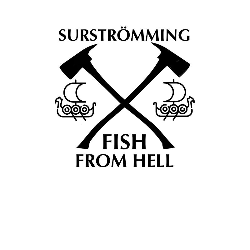 Surströmming Wikinger Drachenboot Äxte Geschenk