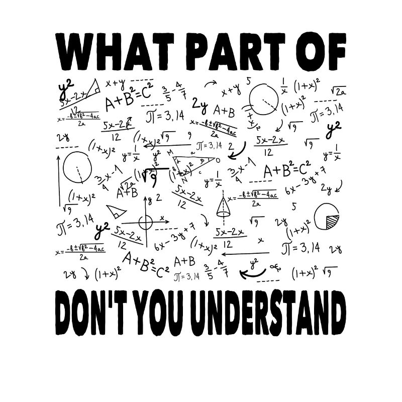 Math arithmetic mathematician gift