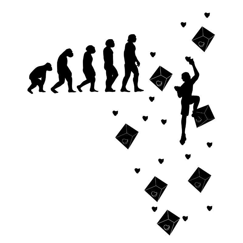 Klettern Bouldern Bergsteigen Evolution Kletterer