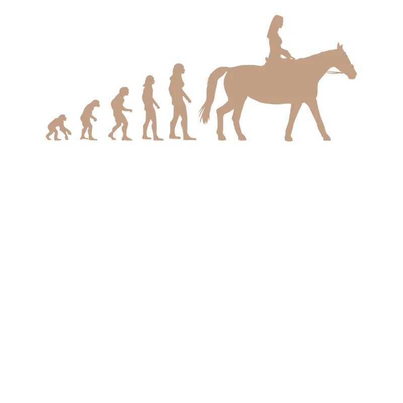 Riding Cheval Evolution Drôle Cadeau