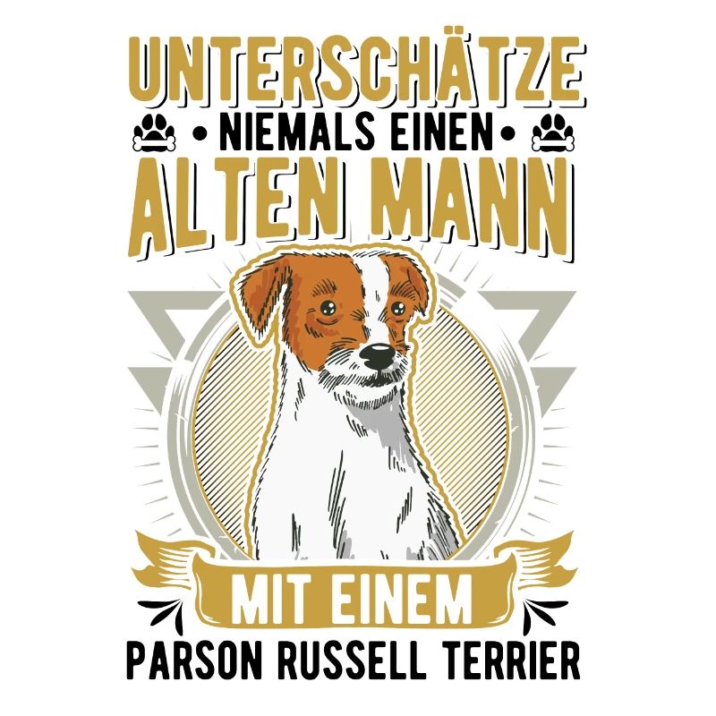 Parson Russell Terrier Alter Mann