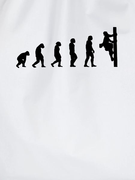 Netzelektriker Evolution Geschenk Elektriker