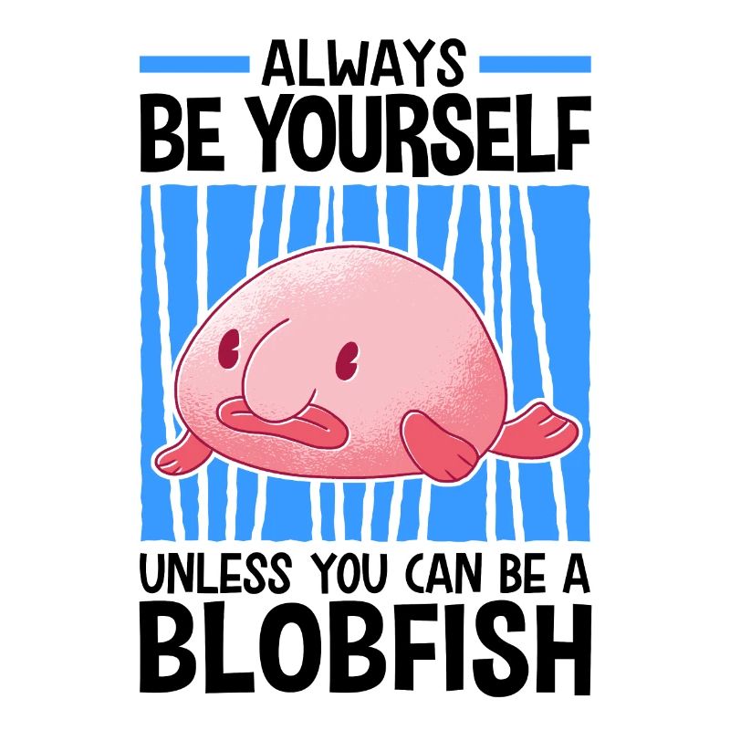 Sei ein Blobfisch hässlicher Fisch Meme