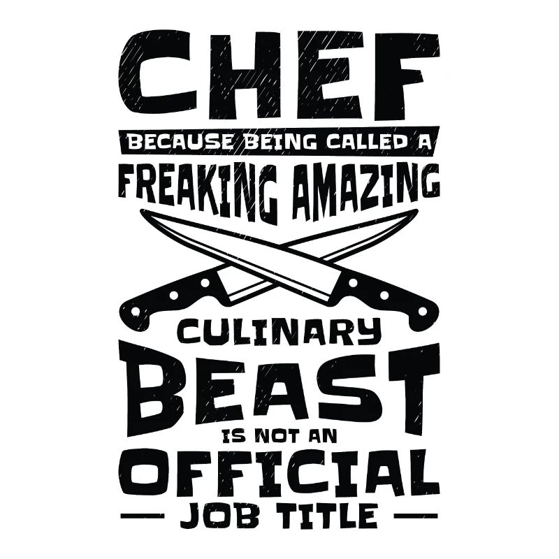 Chef Beast Culinary Art Cooking Baking Meals