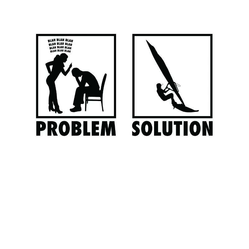 Windsurf Windsurfer Déclaration Solution au problème.