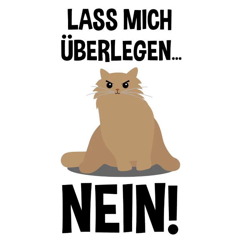 Böse Katze Lustiger Spruch Sarkasmus Geschenk