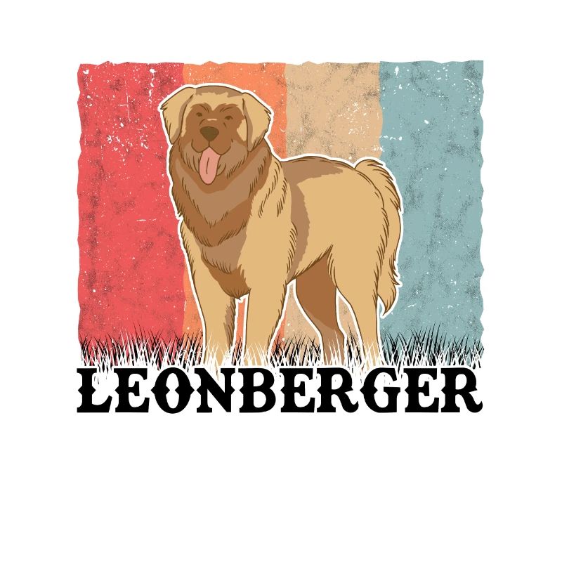Leonberger Retro