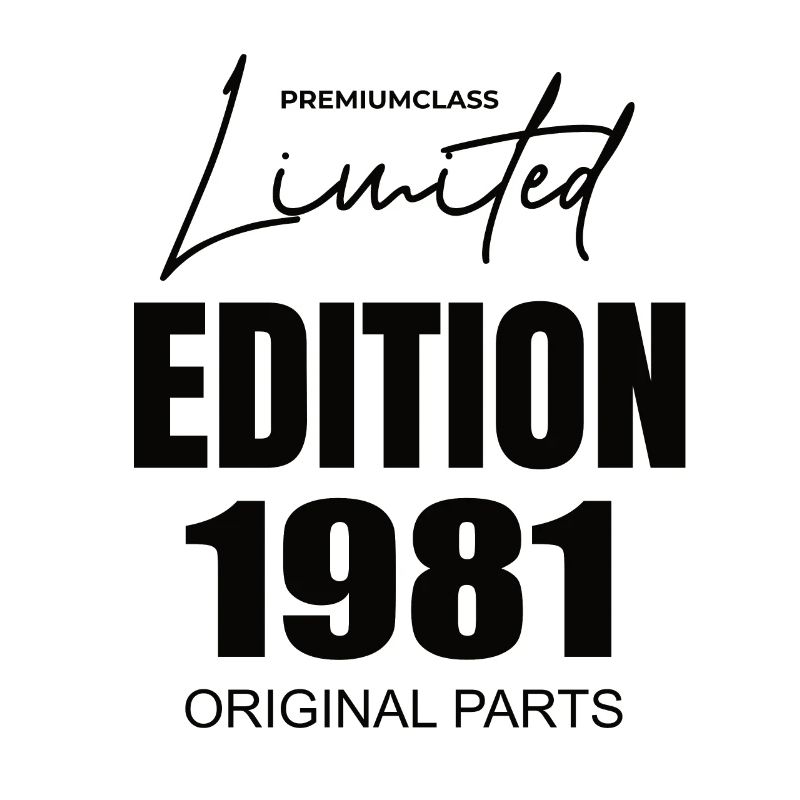 Édition limitée 1981
