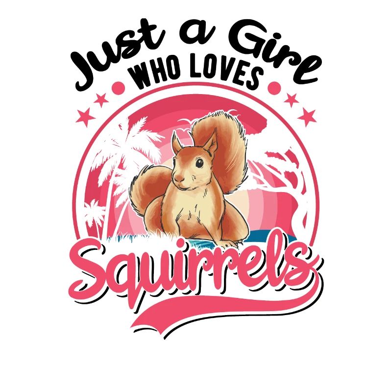 Eichhörnchen Mädchen Squirrel Grauhörnchen