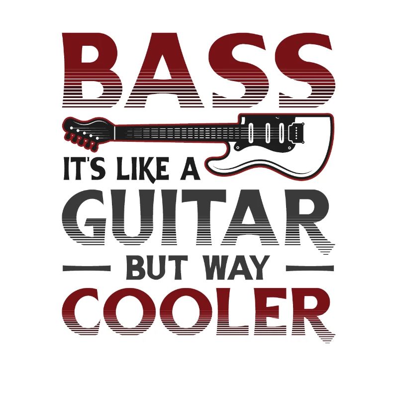 Basse C’est comme une guitare mais une guitare basse cool