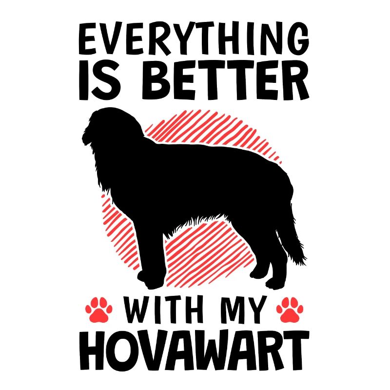 Everything better with Hovawart German farmer dog