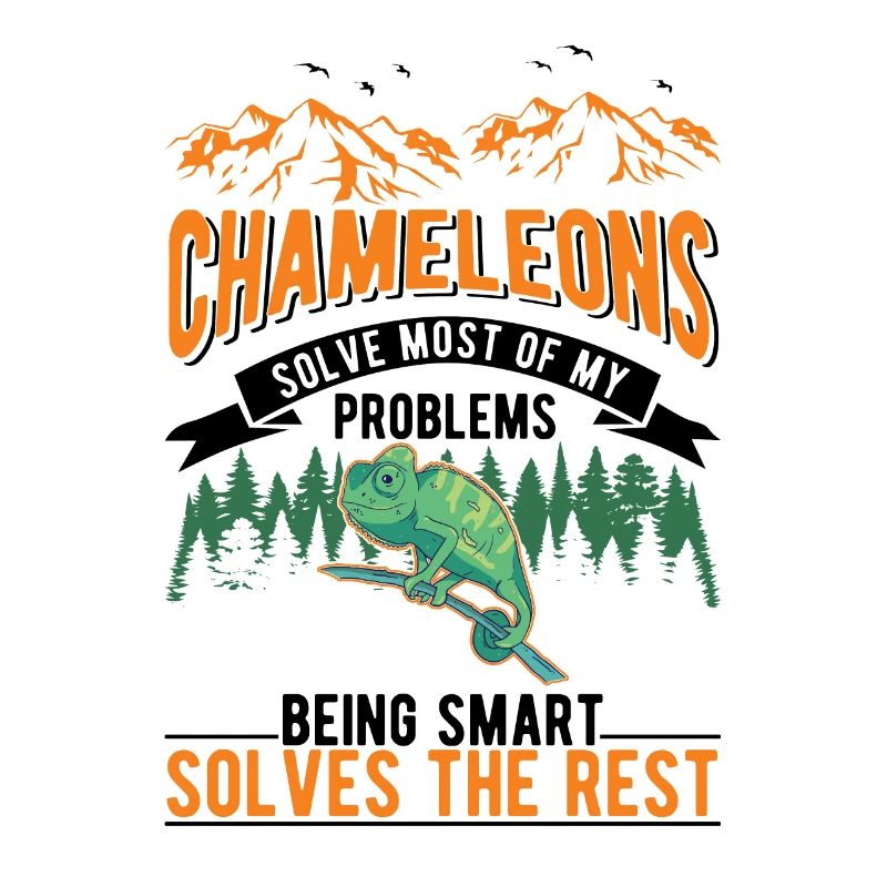 Chamäleon Geschenk Chameleon