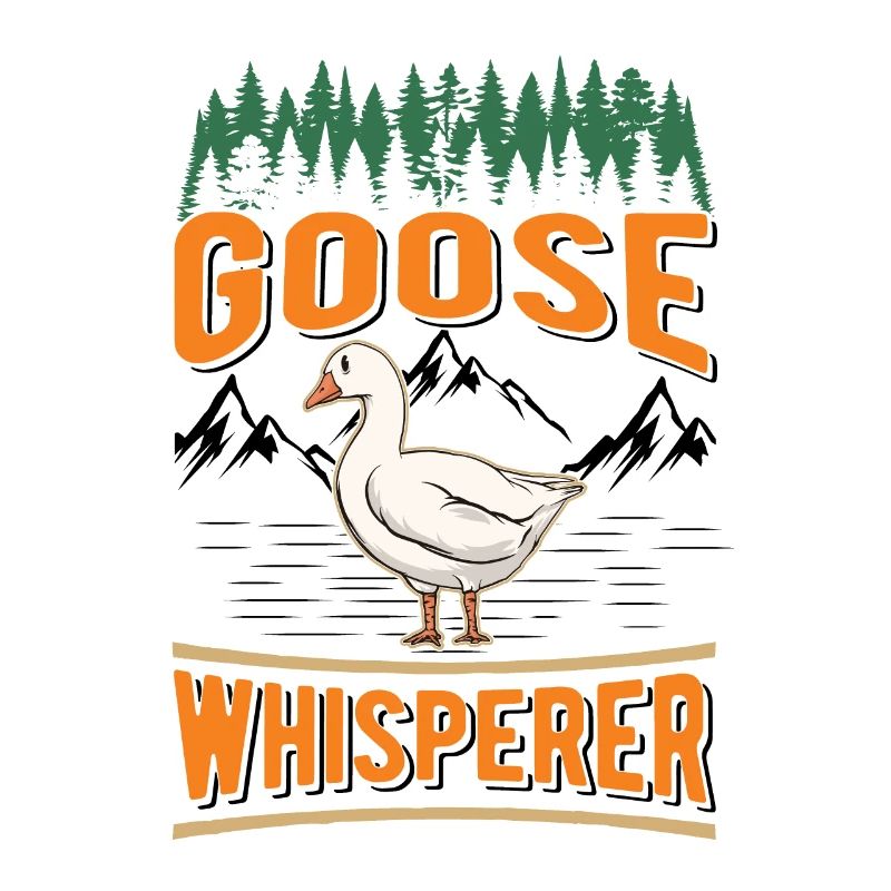 Gänse Flüsterer Geschenk Gänsezüchter Gans