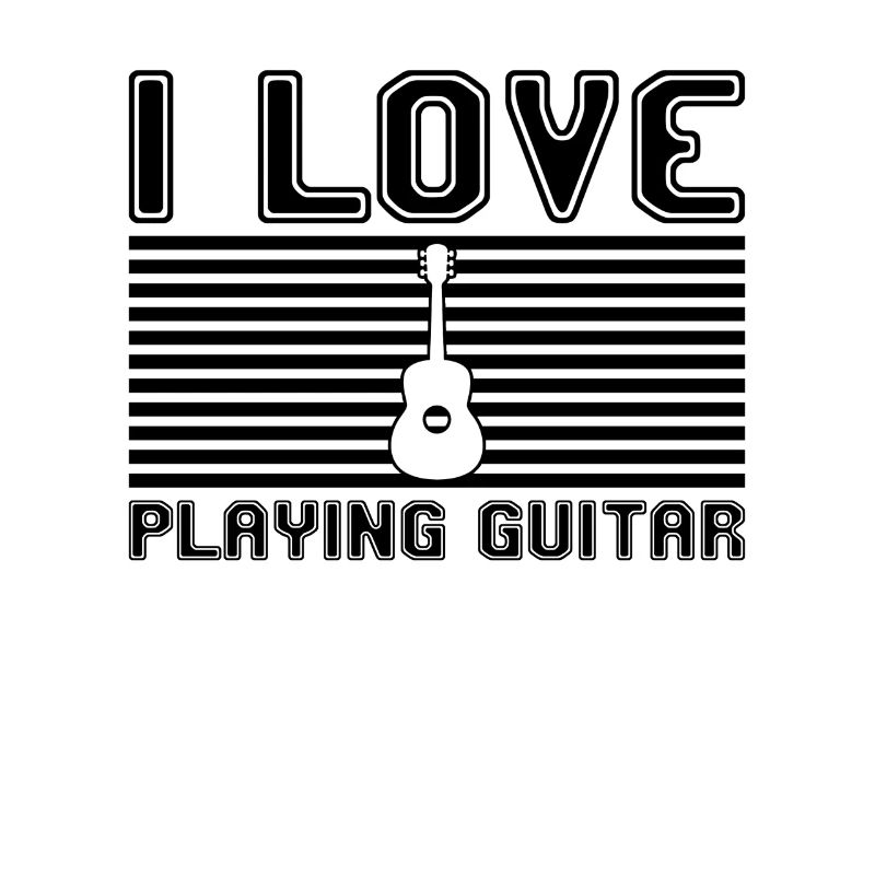 I love playing guitar