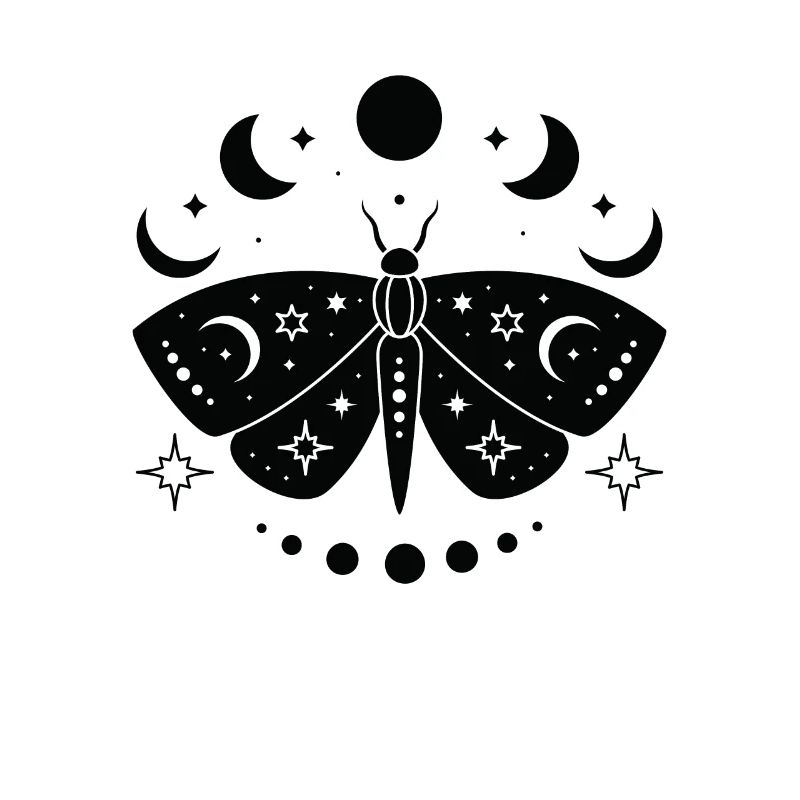 Papillon céleste mystique