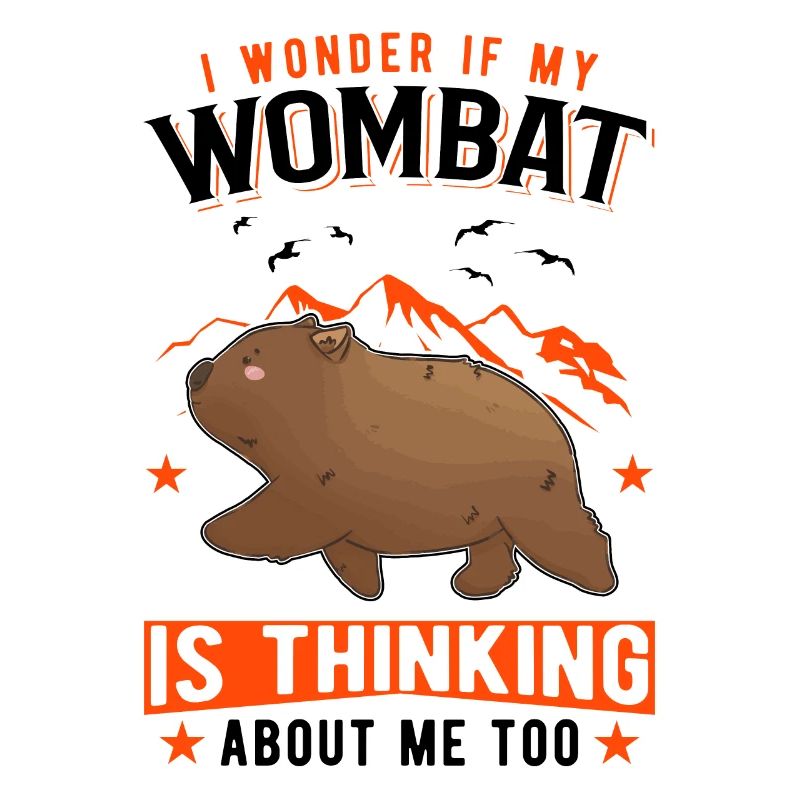 Je me demande si mon Wombat pense aussi à moi