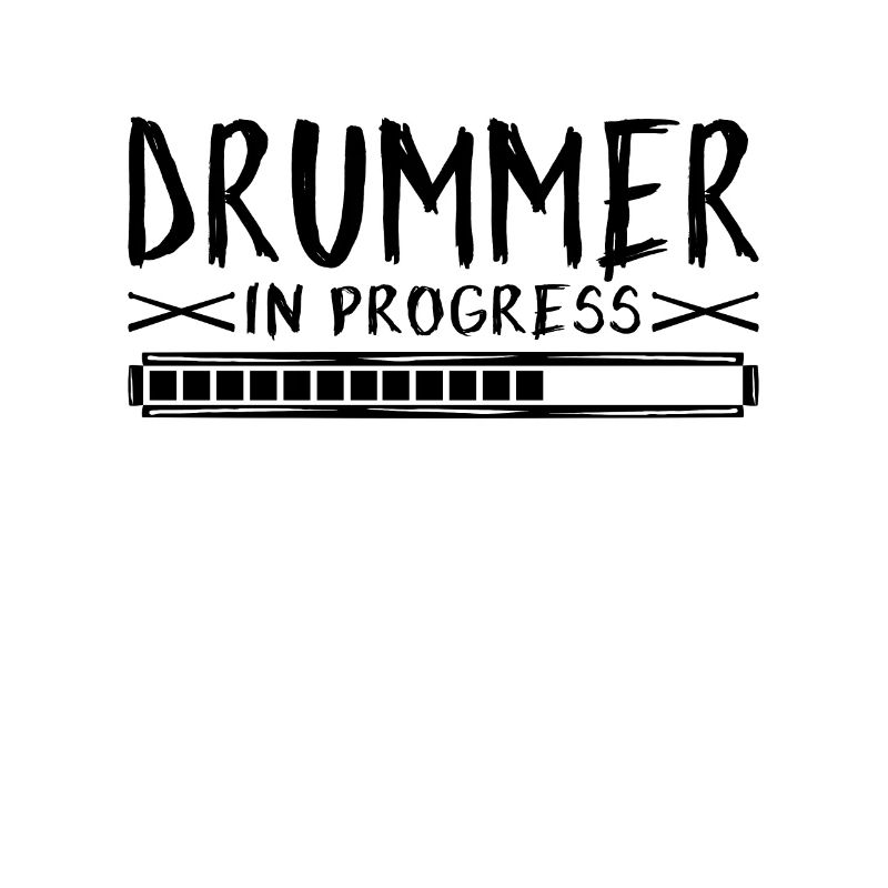 Drummer In Progress for Percussionist Drummer Gift