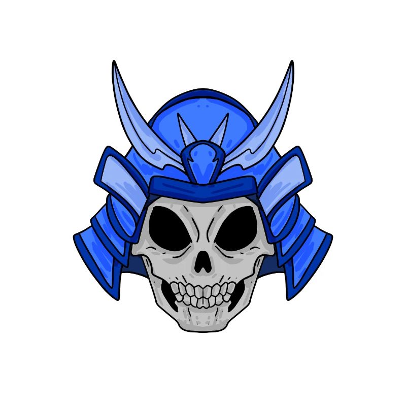 Samurai Skull