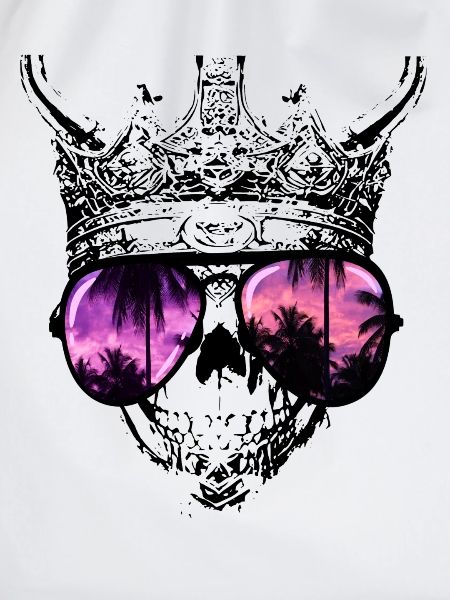 Hipster Skull King