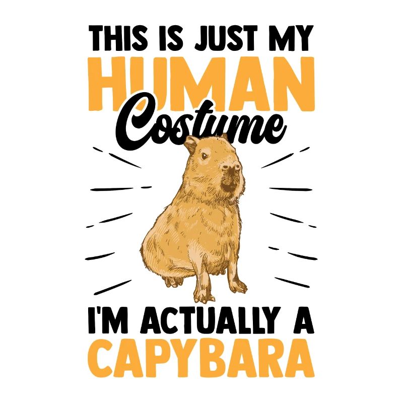 Capybara est juste un costume capybara