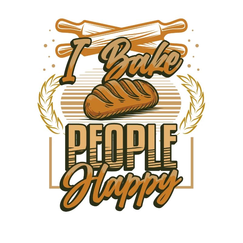 I bake people happy baking lovers