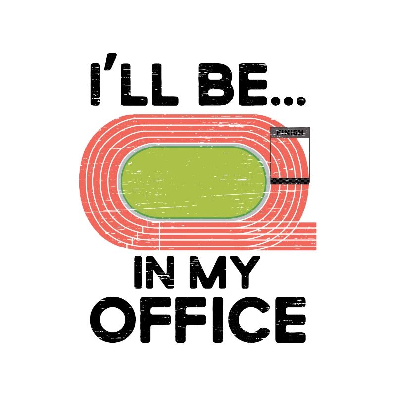 Ich Werde Auf Meiner Office Runner-laufbahn Sein