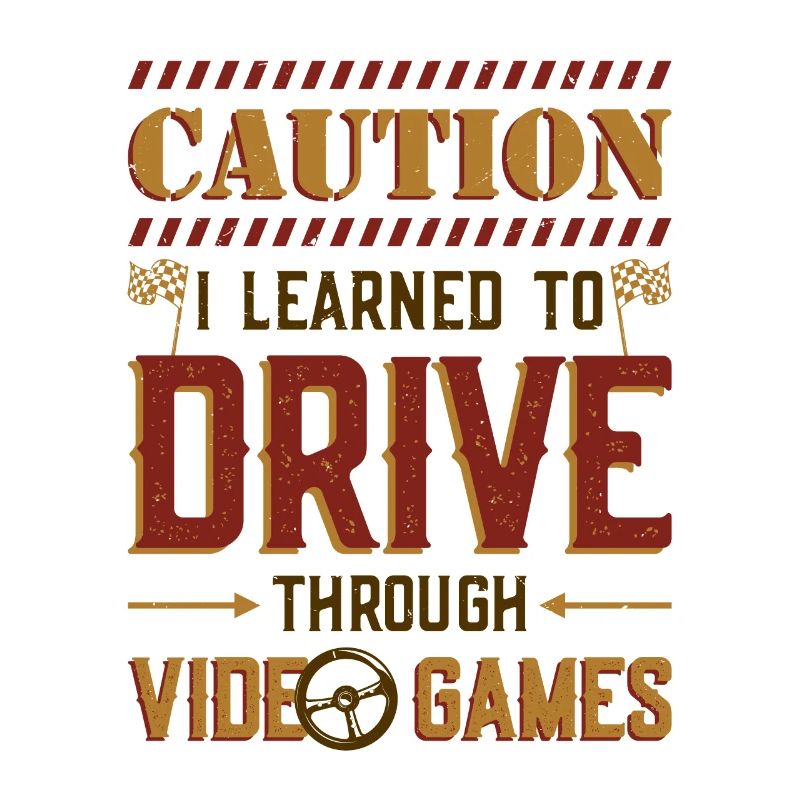 Caution, I learned to drive through games