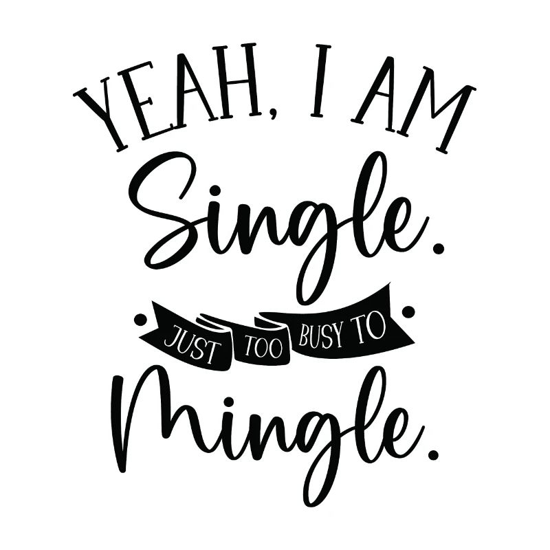 Fleißig Single Unabhängig Mingle Beziehung