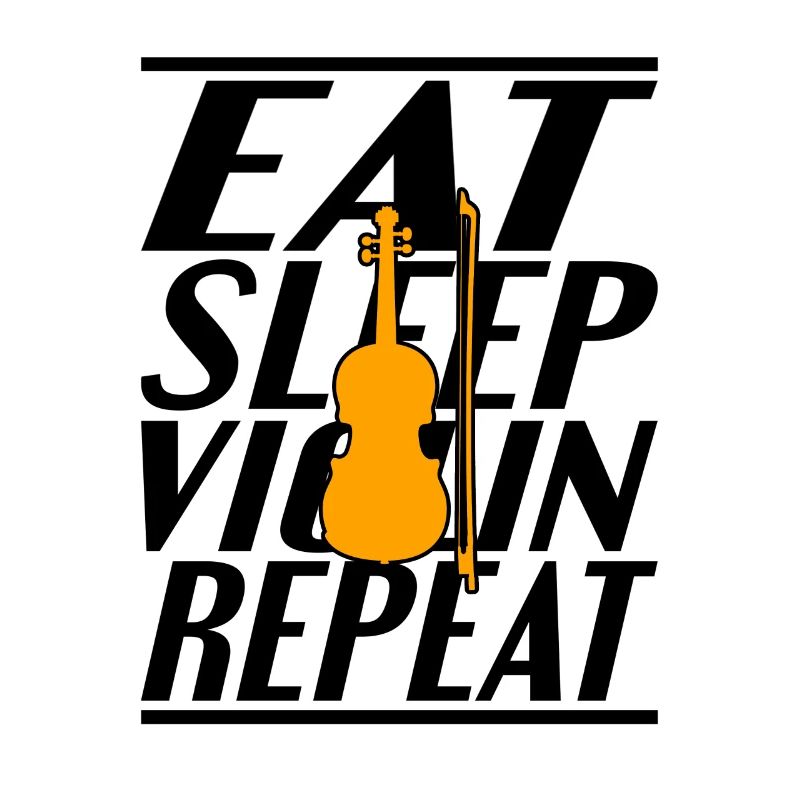 Manger du violon endormi