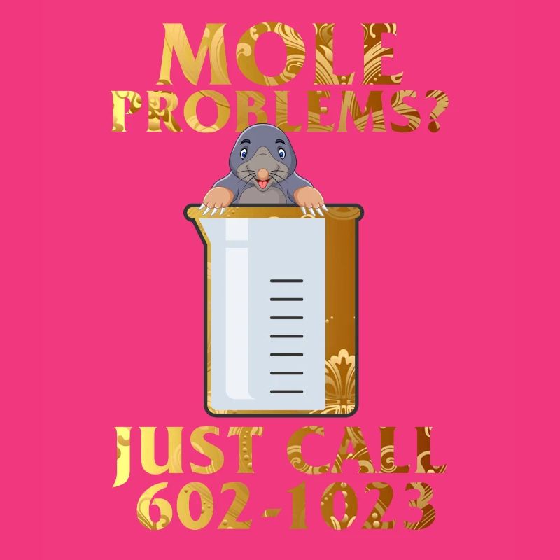 Mole Day Beaker Cute Mole Rat Problems Just Call