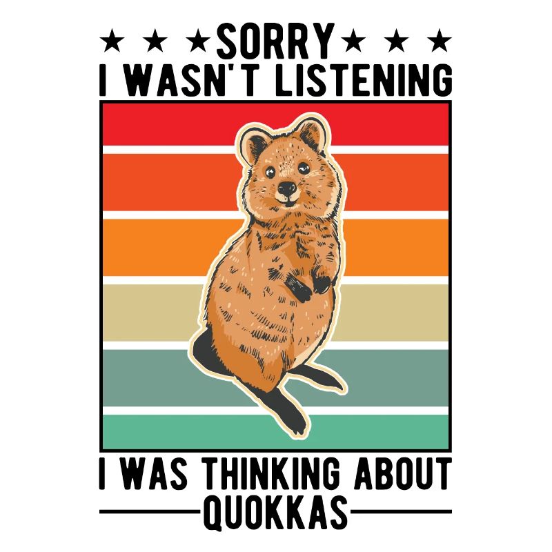 Quokka Gift Kangourou à queue courte