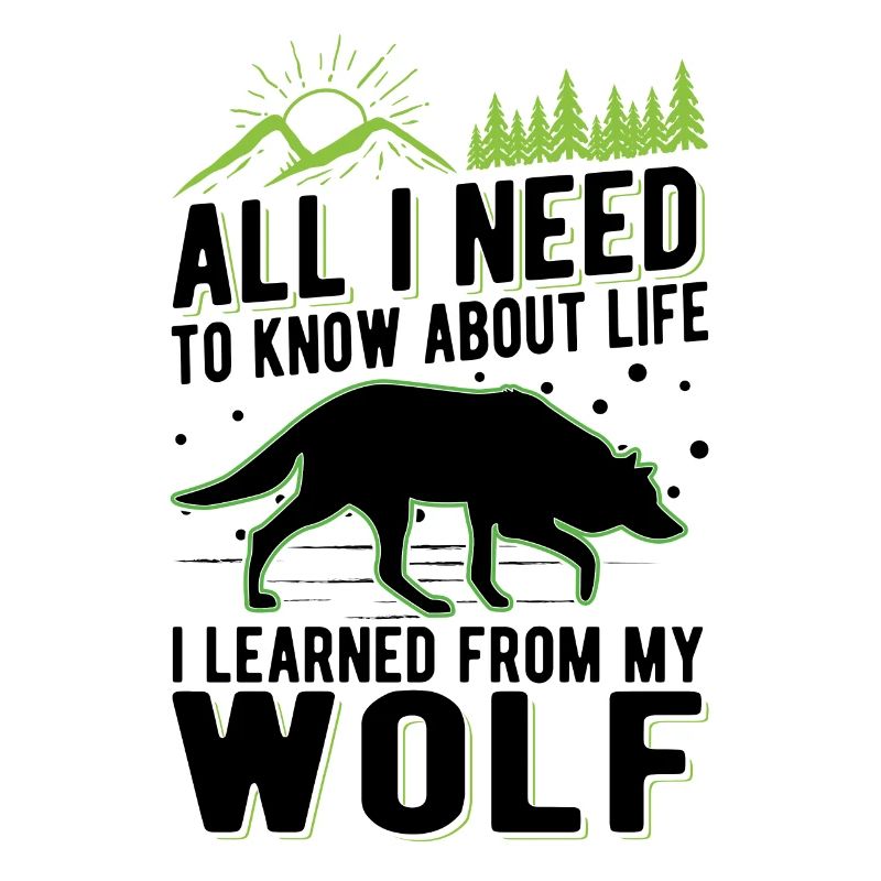 Wolf Lover Gift Wolf Pack