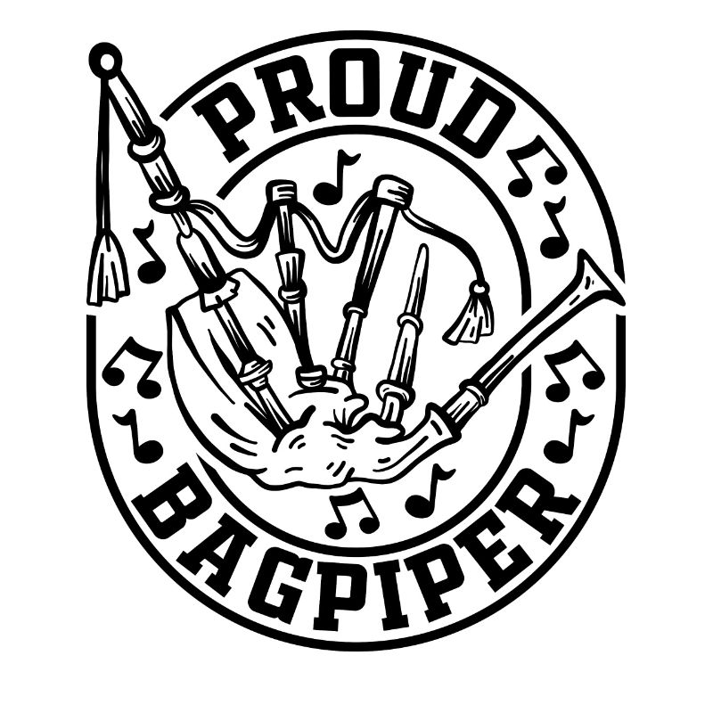 Proud Bagpiper - Bagpipe Player